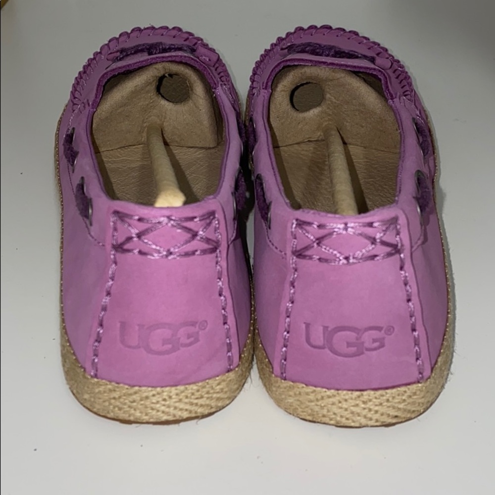 NIB AUTH UGG CHIVON FLAT PINK US 8 - Picture 3 of 5